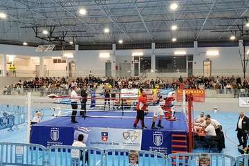 El boxeo volvió a Telde con una velada en el Pabellón Juan Carlos Hernández (Foto TA)